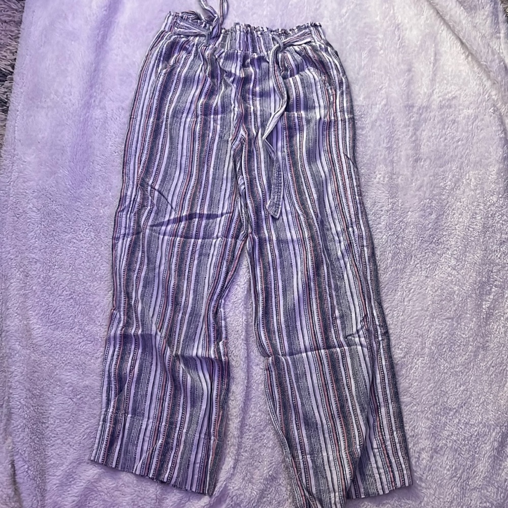 striped pants